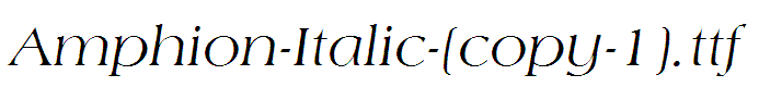 Amphion-Italic-[copy-1]